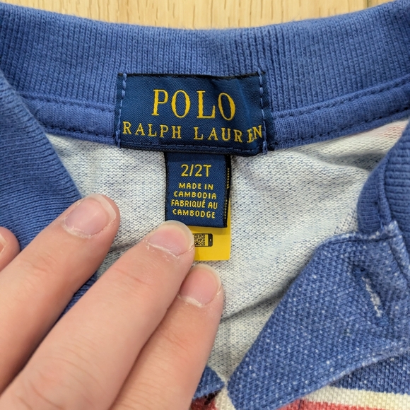 Polo by Ralph Lauren Kids Striped and Chambray Polo Set - Picture 4 of 5